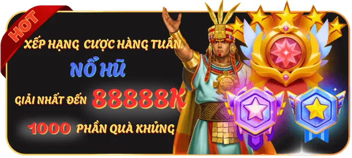 Ưu đãi hoàn trả Slot Games hàng tuần tại 12tr88